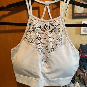 Zenana Outfitters Light Gray Bralette